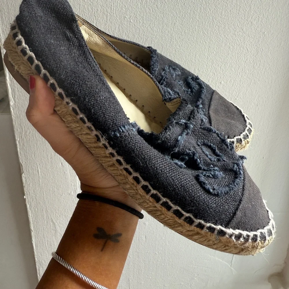 Authentic Chanel Espadrilles